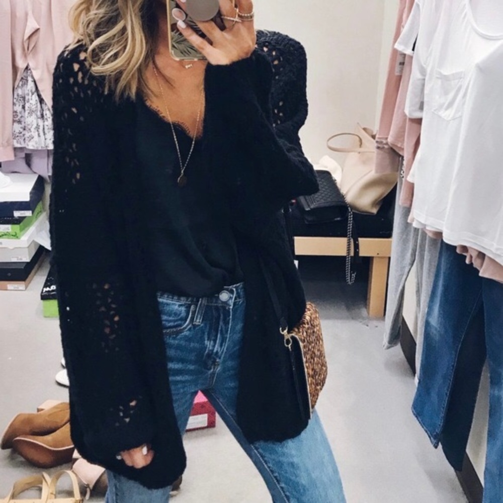 NWT Free People Saturday Morning Cardigan S